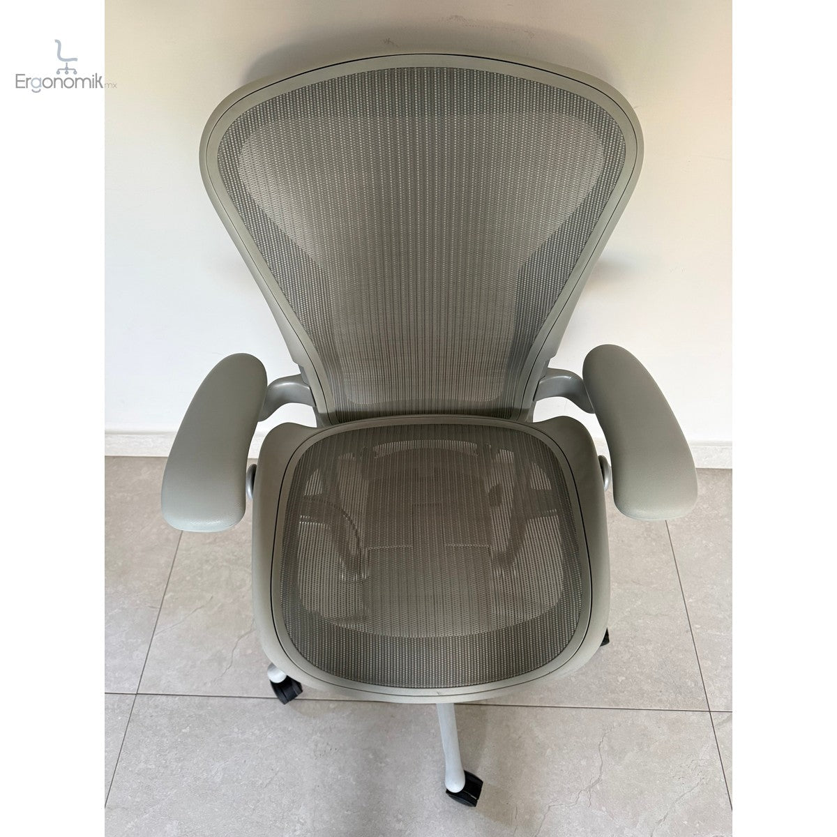 Silla Aeron Mineral Herman Miller - Preowned - Ergonomik silla ergonomica Herman Miller