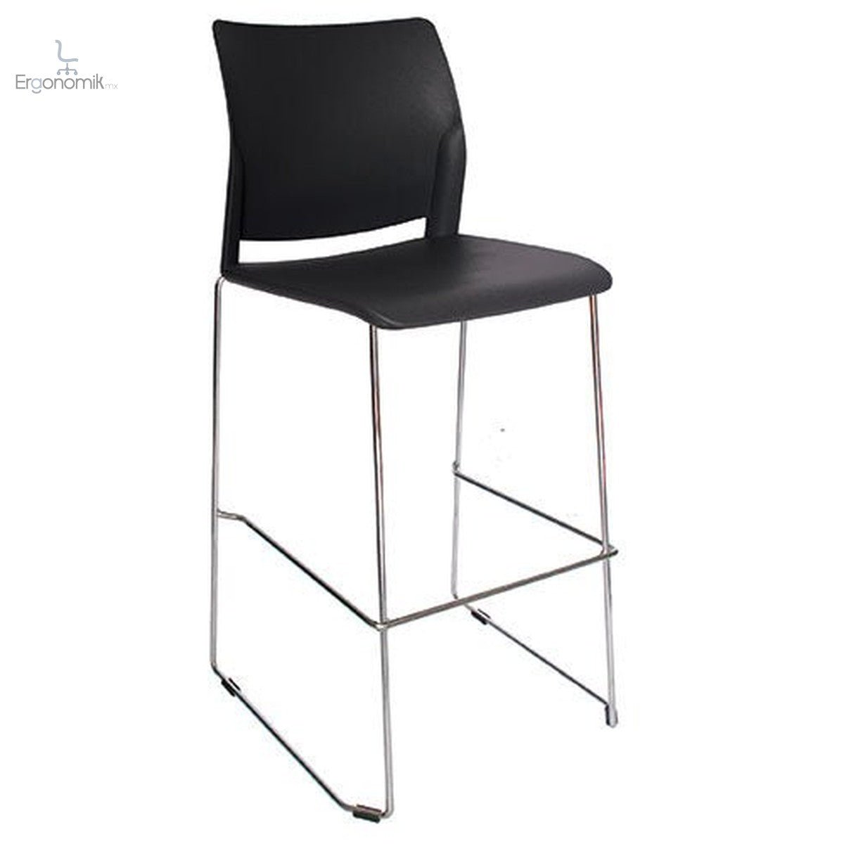 Silla Alpha Alta - 2 Piezas - Ergonomik silla visita OFFIHO