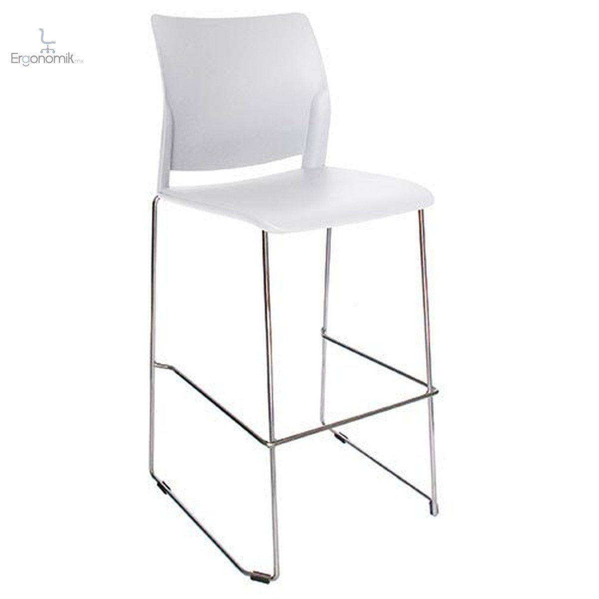 Silla Alpha Alta - 2 Piezas - Ergonomik silla visita OFFIHO