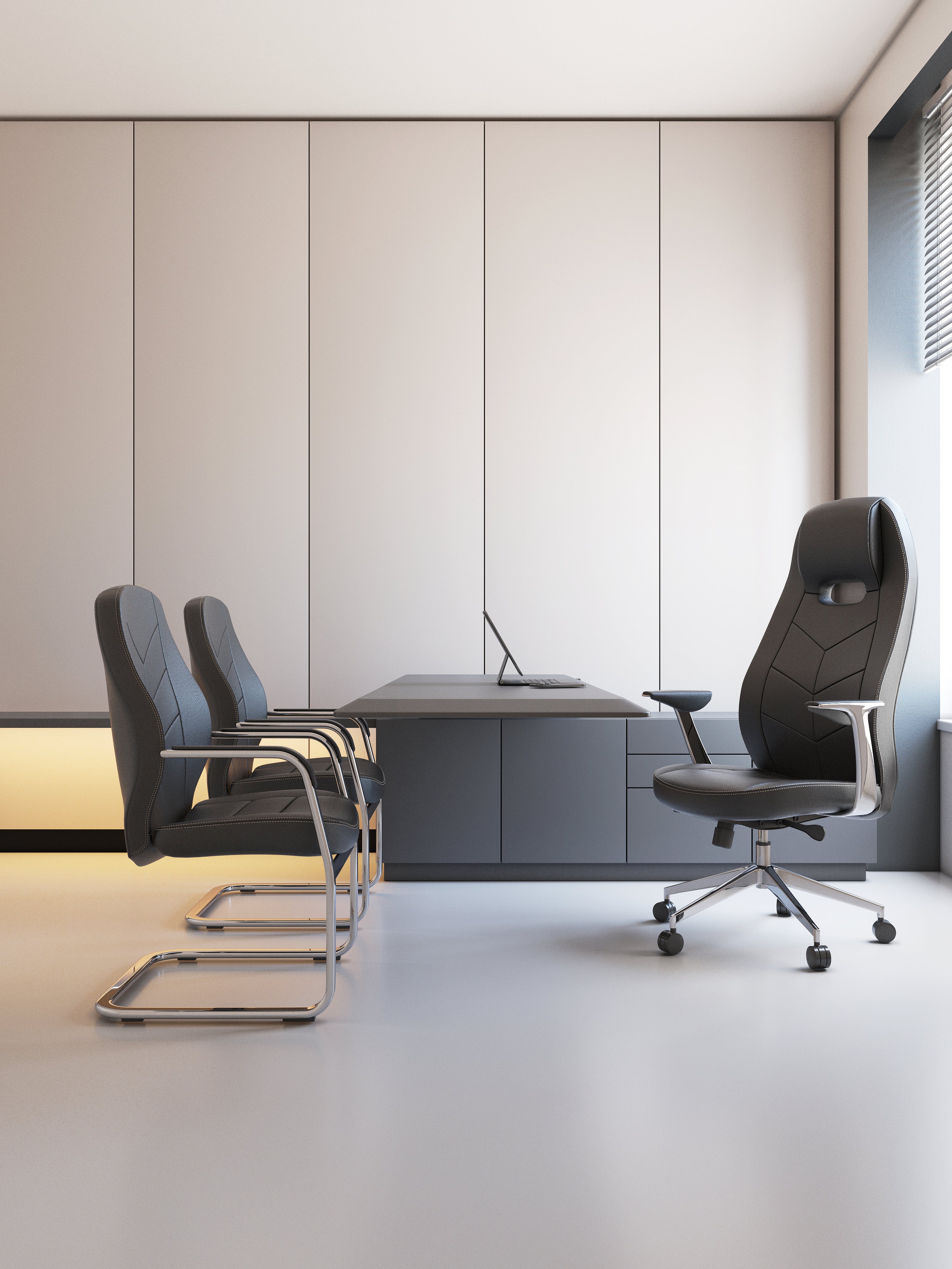 Sillas Alufsen Visita para oficinas corporativas