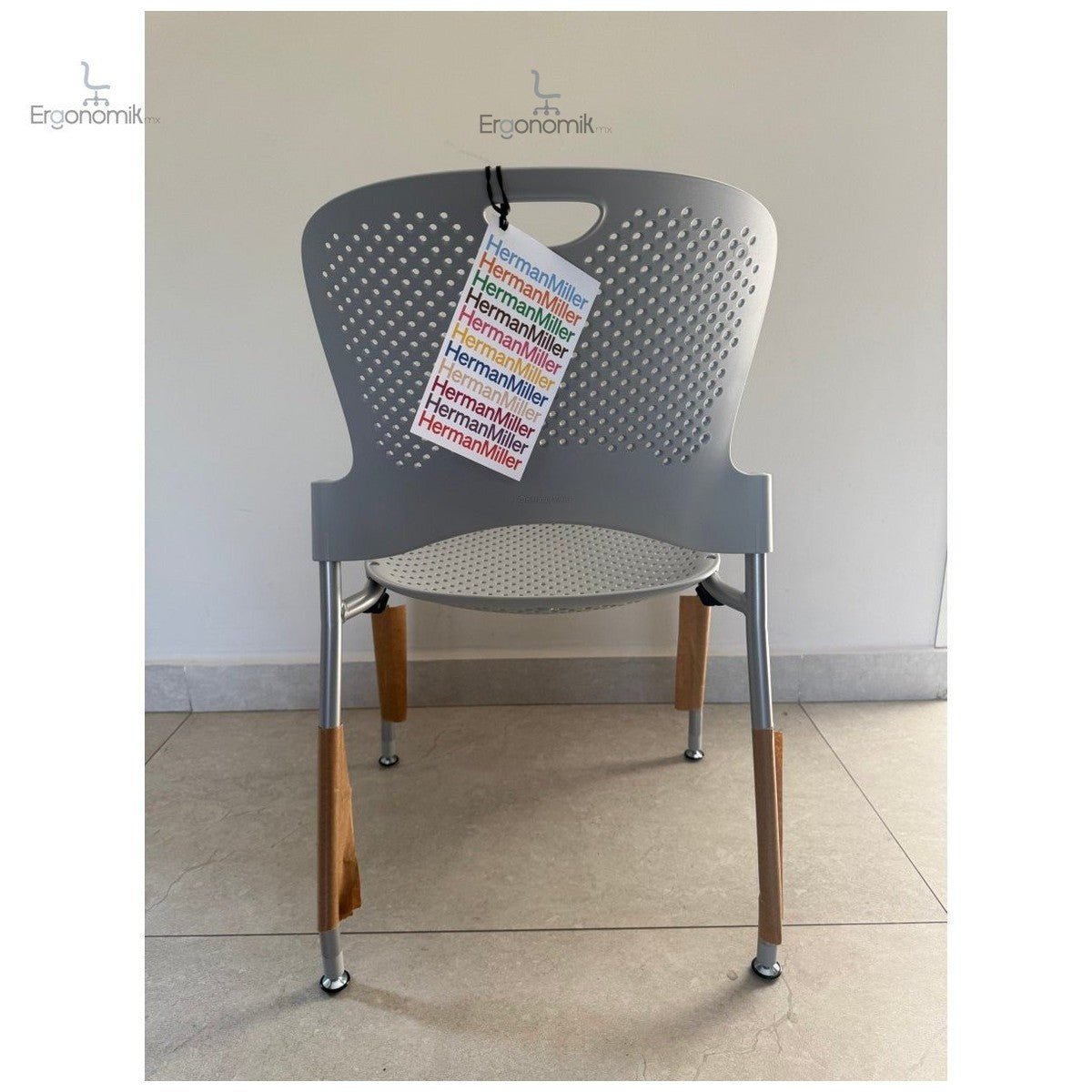 Silla Caper Gris Herman Miller - 4 Piezas - Open Box sin uso - Ergonomik silla ergonomica Herman Miller
