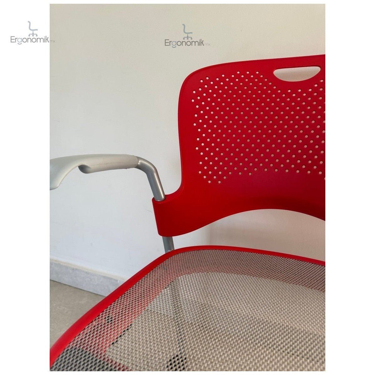 Silla Caper Rojo Herman Miller - 4 Piezas- Preowned - Ergonomik silla ergonomica Herman Miller