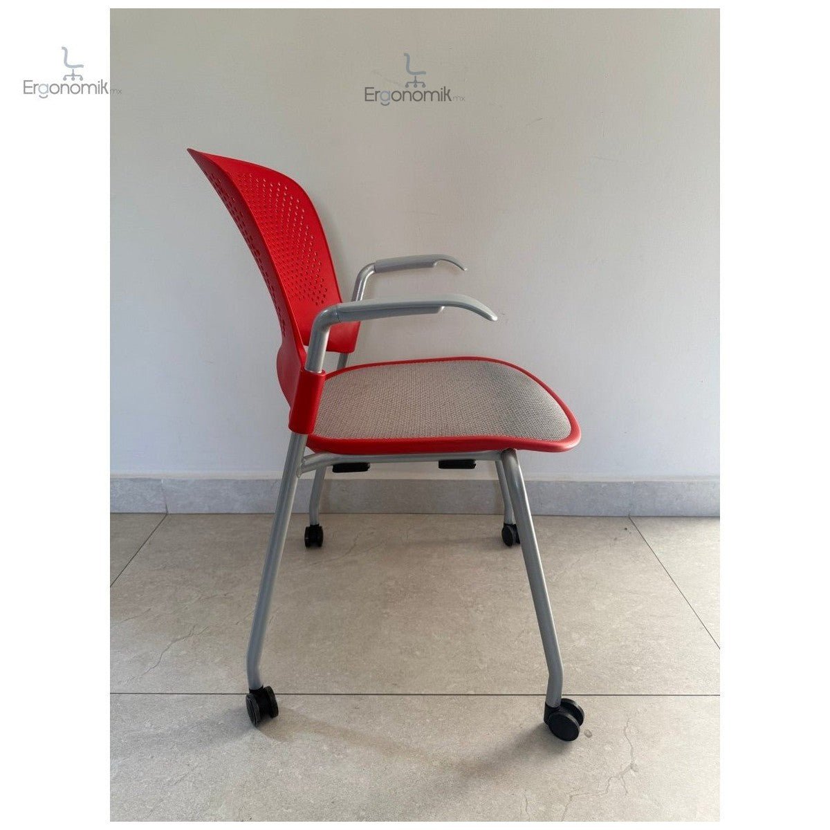 Silla Caper Rojo Herman Miller - 4 Piezas- Preowned - Ergonomik silla ergonomica Herman Miller