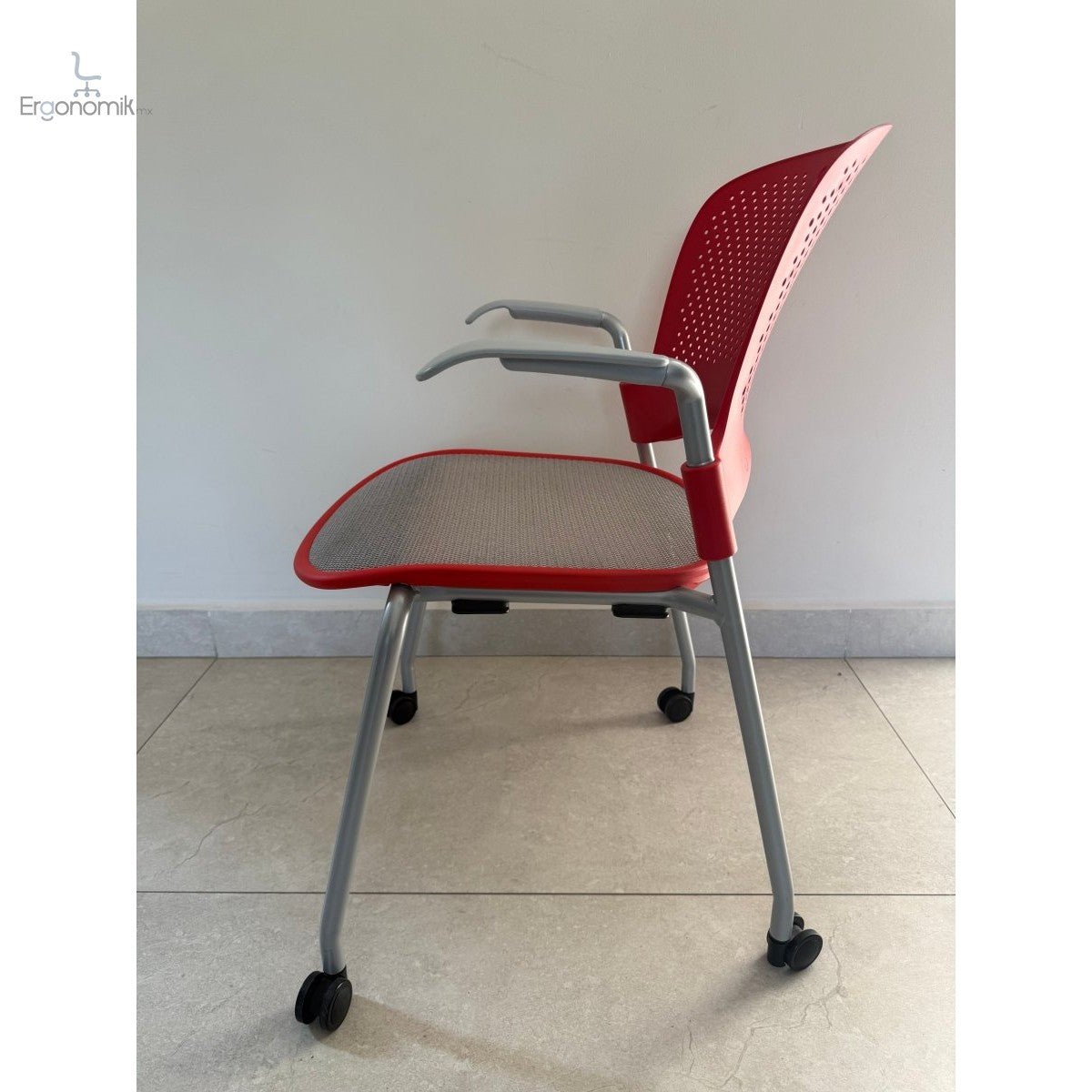 Silla Caper Rojo Herman Miller - Preowned - Ergonomik silla ergonomica Herman Miller