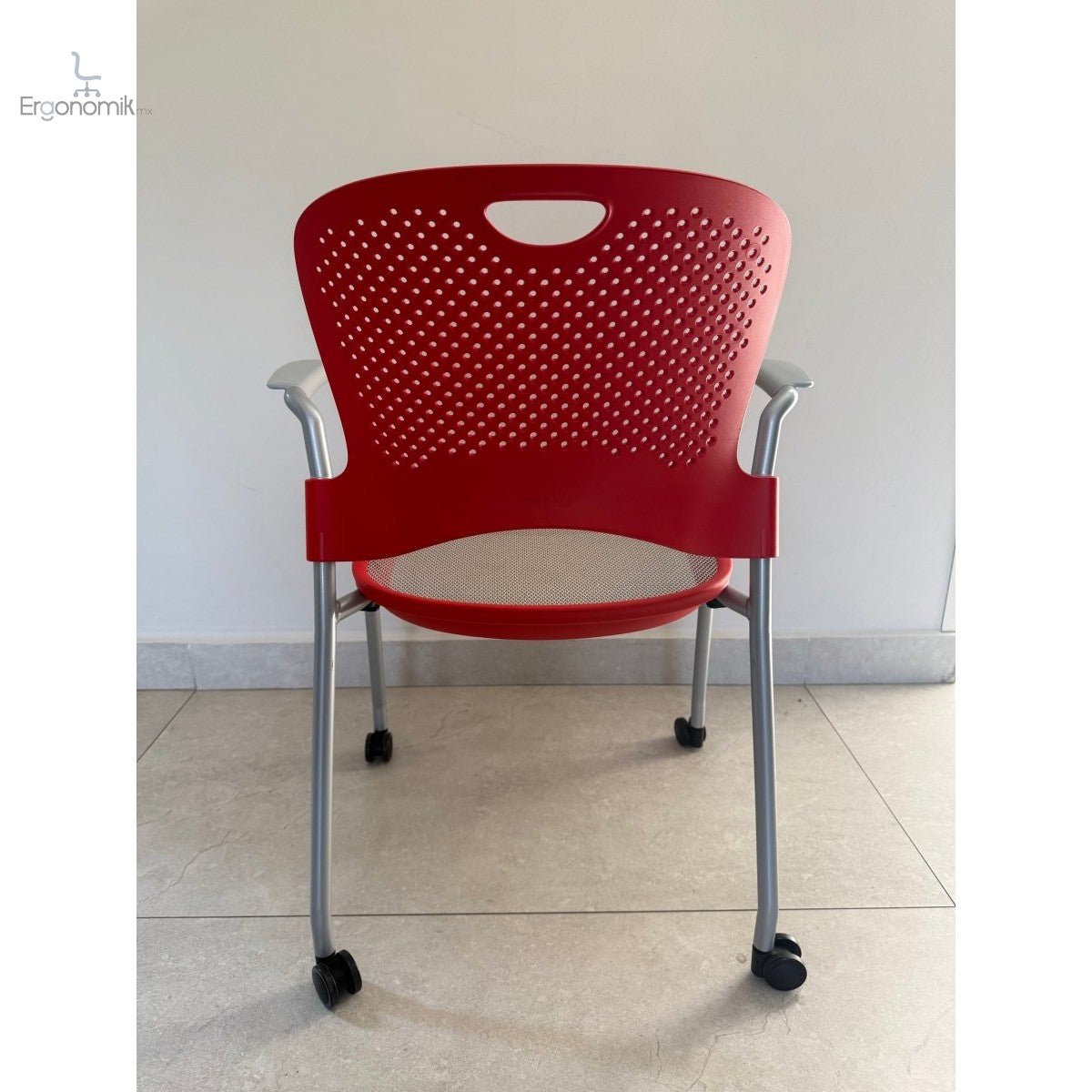 Silla Caper Rojo Herman Miller - Preowned - Ergonomik silla ergonomica Herman Miller