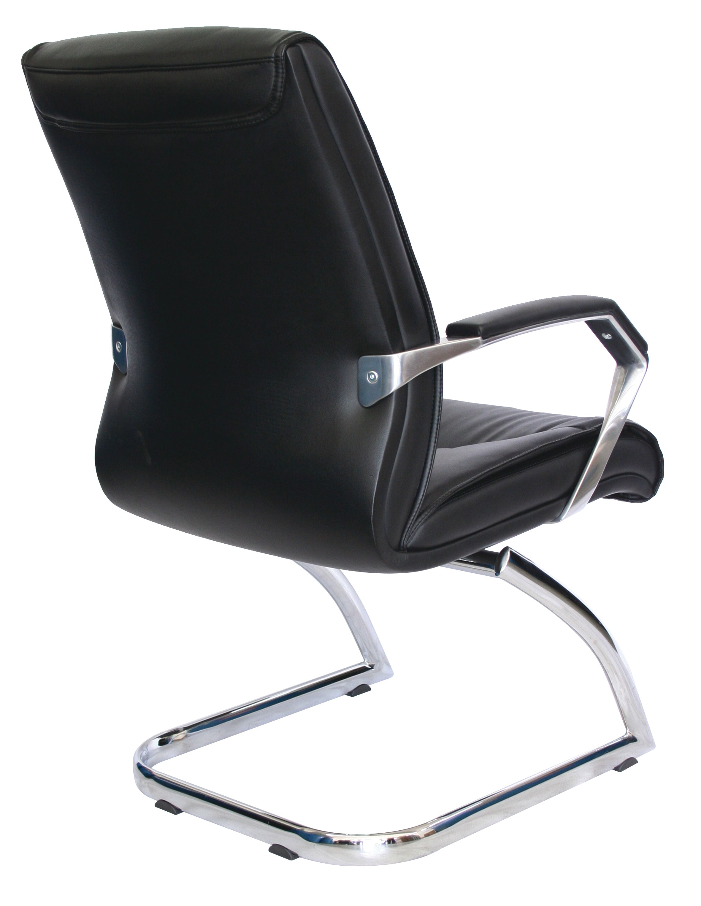 Silla Ciani Visita tapizada en vinipiel