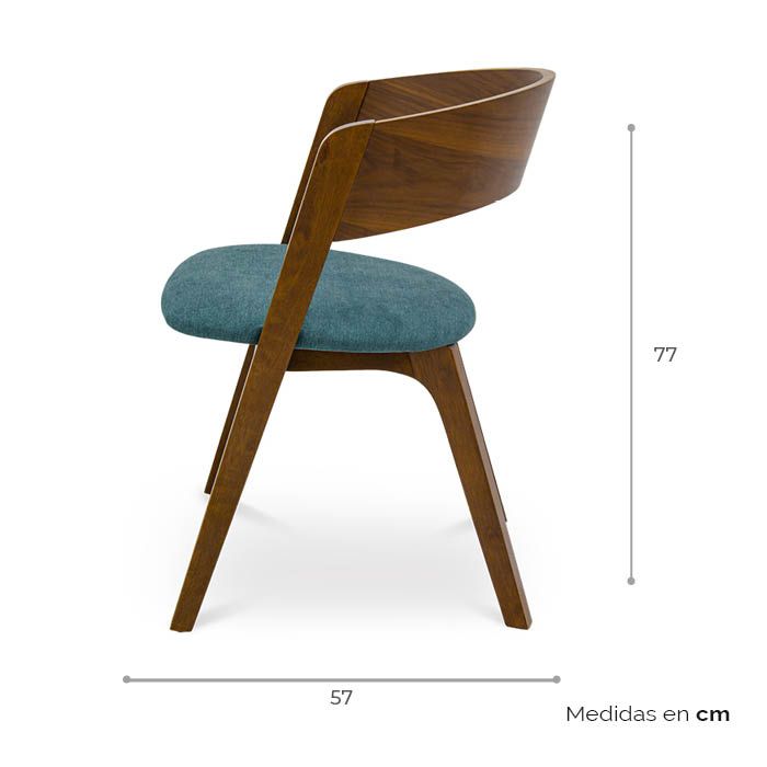 Silla de Comedor Ebi - Ergonomik Silla de Comedor Tamarindo