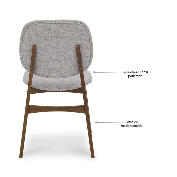 Silla de Comedor Kili - Ergonomik Silla de Comedor Tamarindo