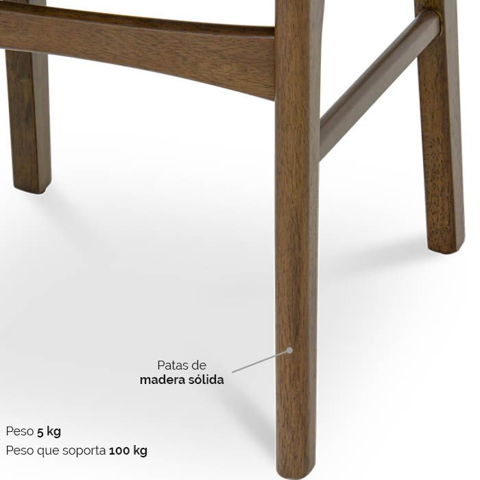 Silla de Comedor Nun - Ergonomik Silla de Comedor Tamarindo