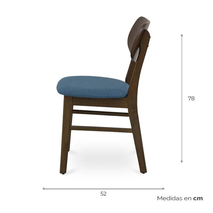 Silla de Comedor Nun - Ergonomik Silla de Comedor Tamarindo