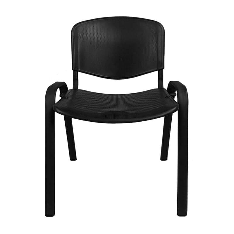 Silla De Visita Allegro Sin Brazos Respaldo Y Asiento En Plástico - Ergonomik silla OFIK