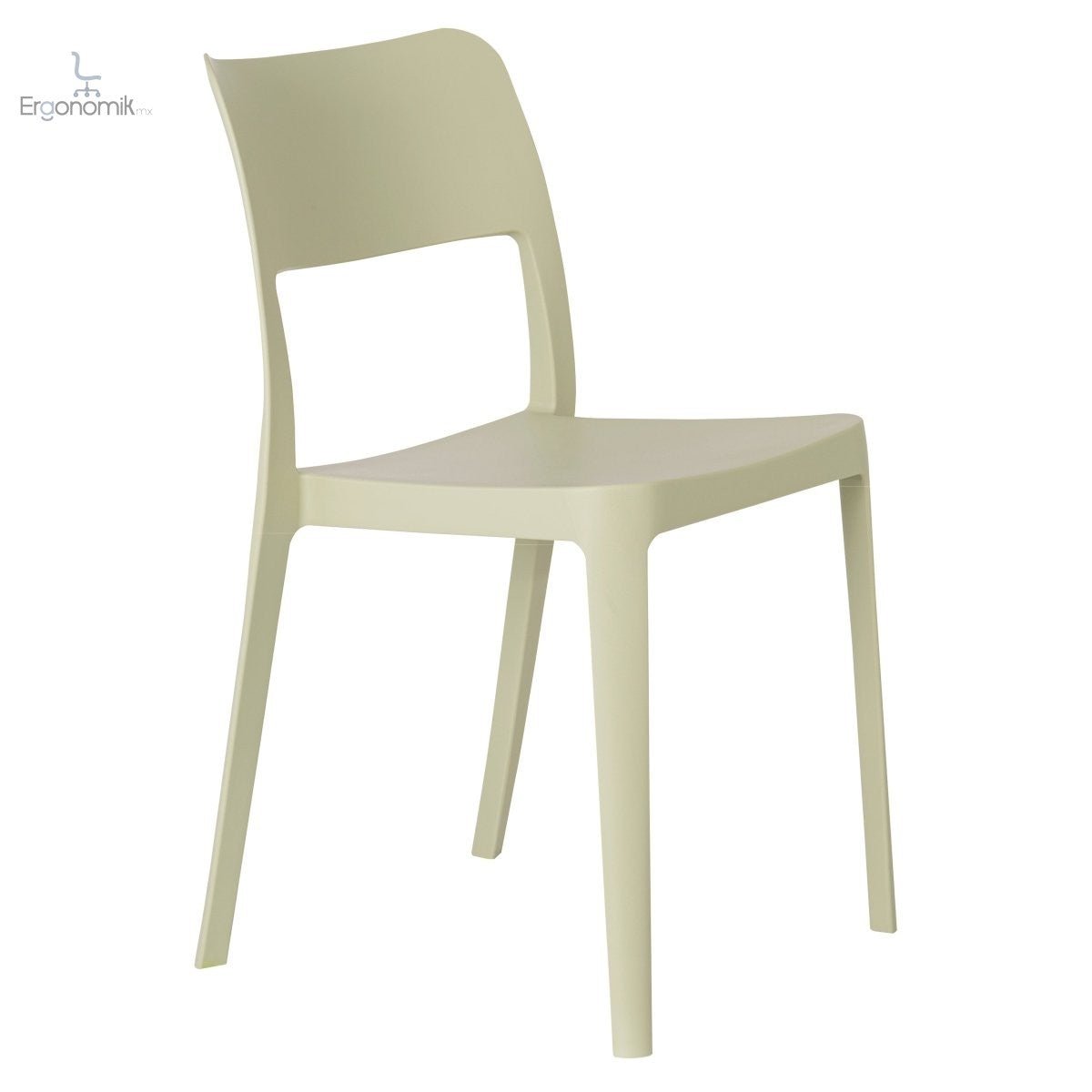 Silla de visita La Vie - 4 piezas - Ergonomik Silla de visita exterior OFFIHO
