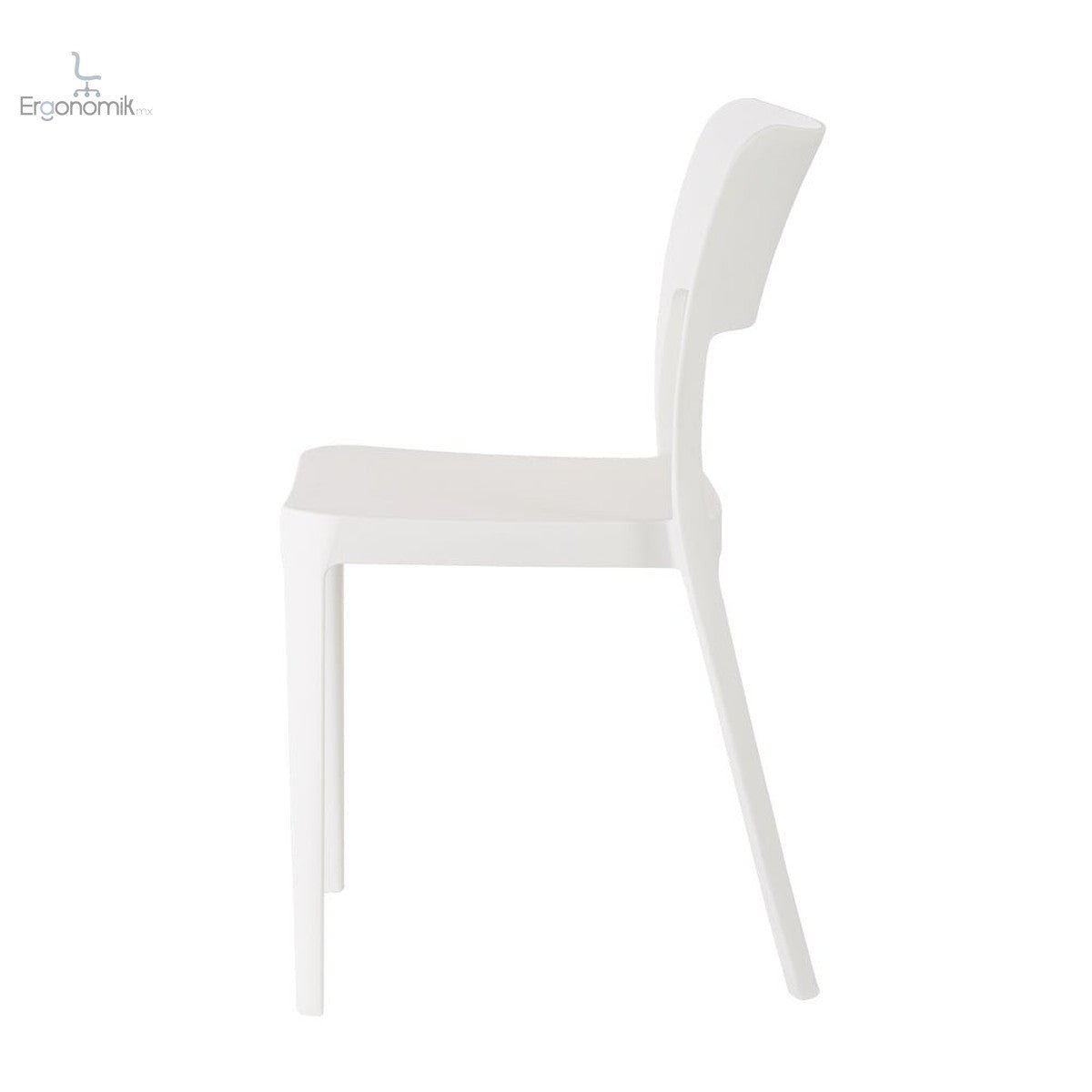 Silla de visita La Vie - 4 piezas - Ergonomik Silla de visita exterior OFFIHO