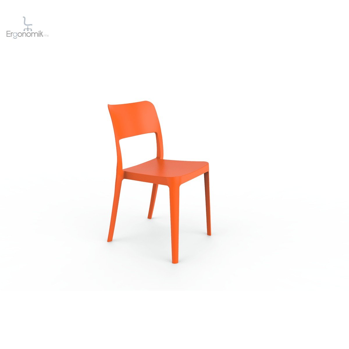 Silla de visita La Vie - 4 piezas - Ergonomik Silla de visita exterior OFFIHO