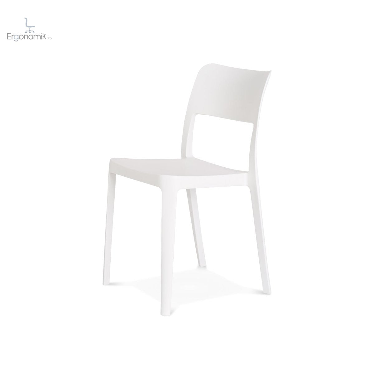 Silla de visita La Vie - 4 piezas - Ergonomik Silla de visita exterior OFFIHO