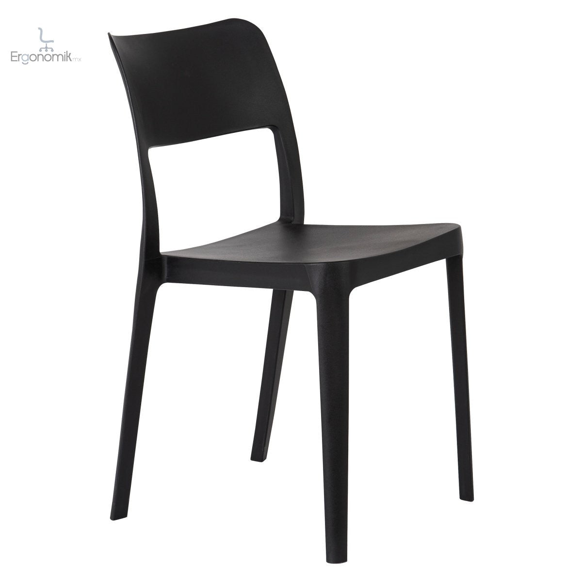Silla de visita La Vie - 4 piezas - Ergonomik Silla de visita exterior OFFIHO