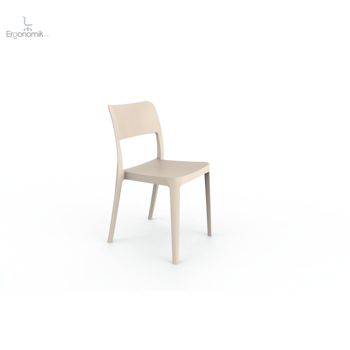 Silla de visita La Vie - 4 piezas - Ergonomik Silla de visita exterior OFFIHO