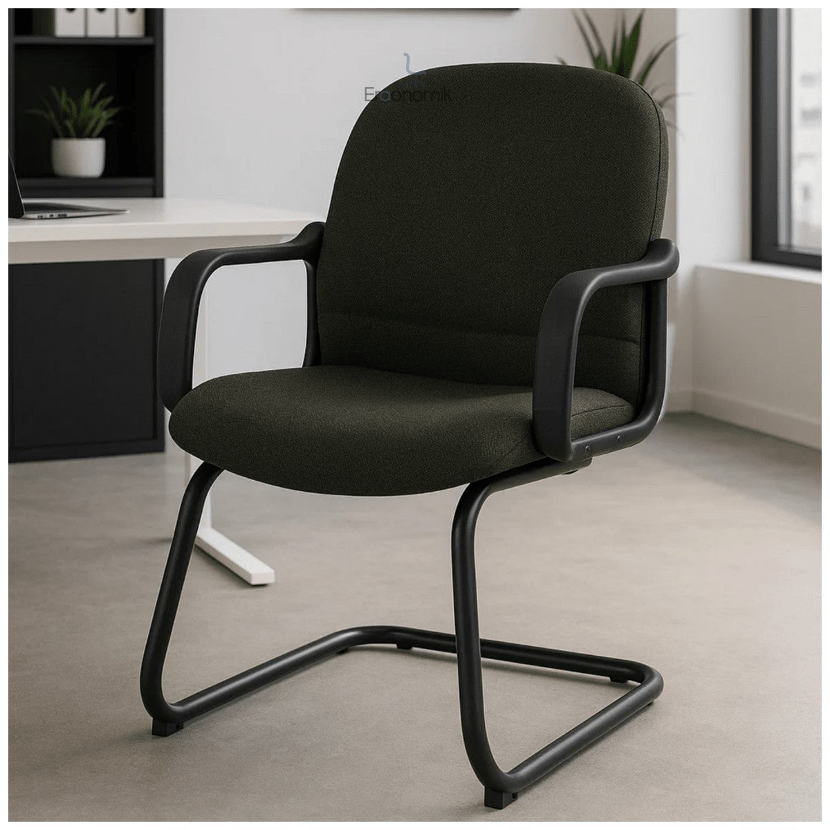 Silla de Visita Tamayo en Tela y Base de Trineo 4003 - Ergonomik pieza OFIK