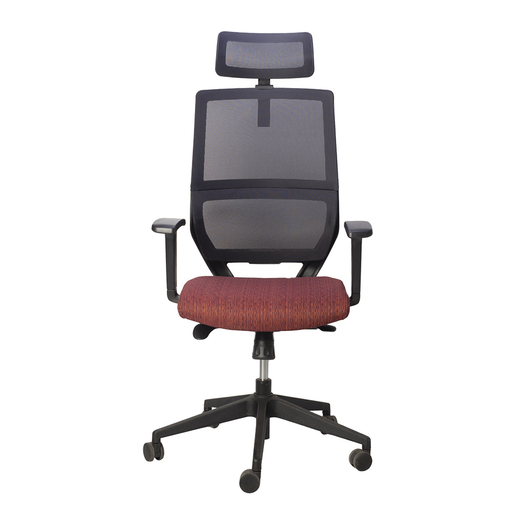 Vista lateral de la Silla Ejecutiva 310 con diseño ergonómico