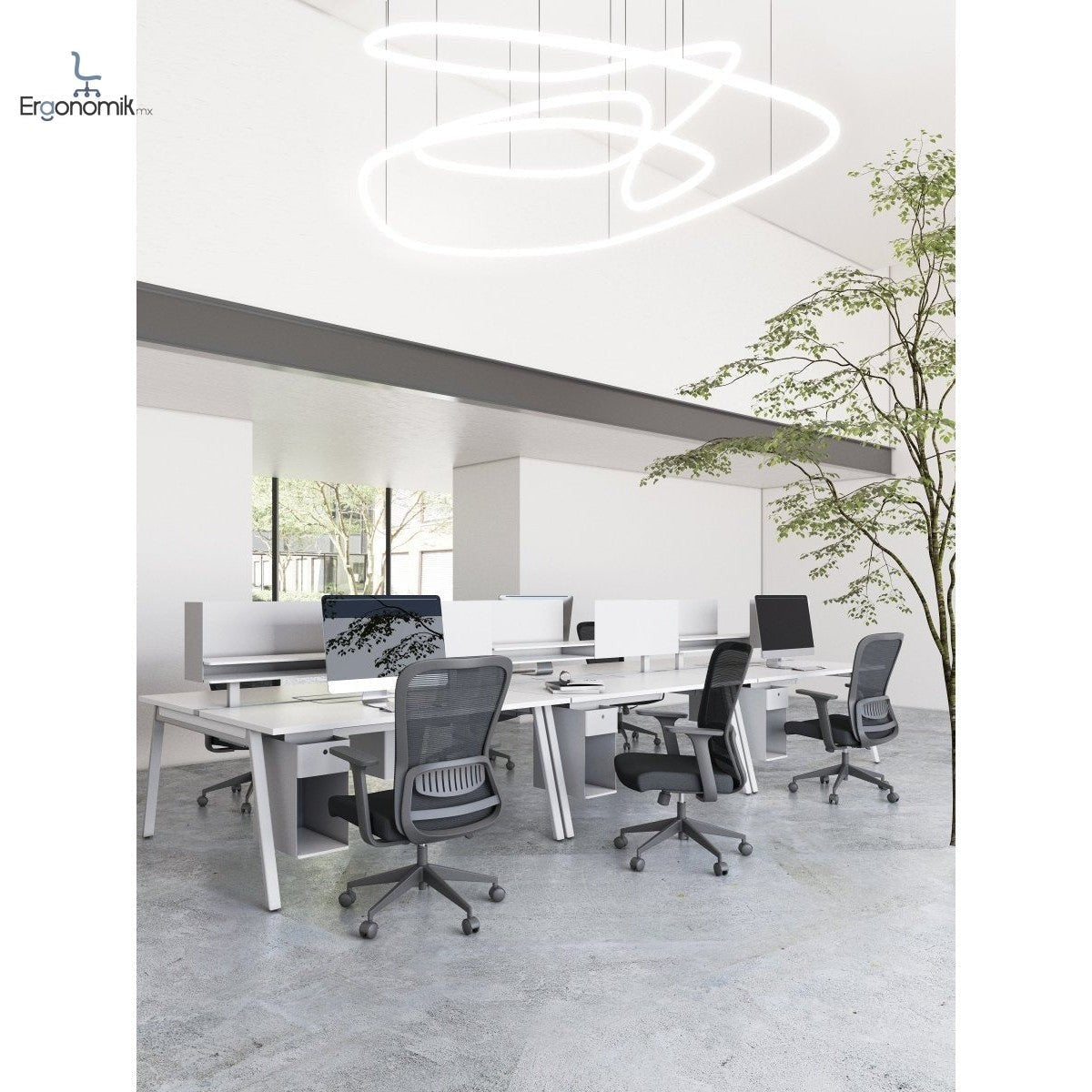Silla Ejecutiva Cozy con reposacabezas- 2 piezas - Ergonomik silla ejecutiva OFFIHO