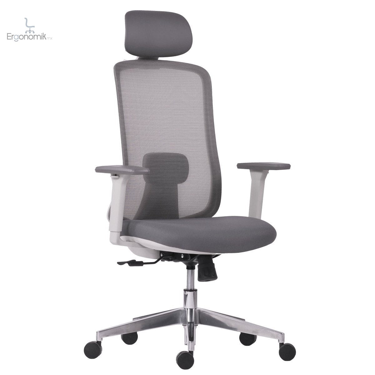 Silla Ejecutiva Crew Gris - Ergonomik silla ergonomica OFFIHO