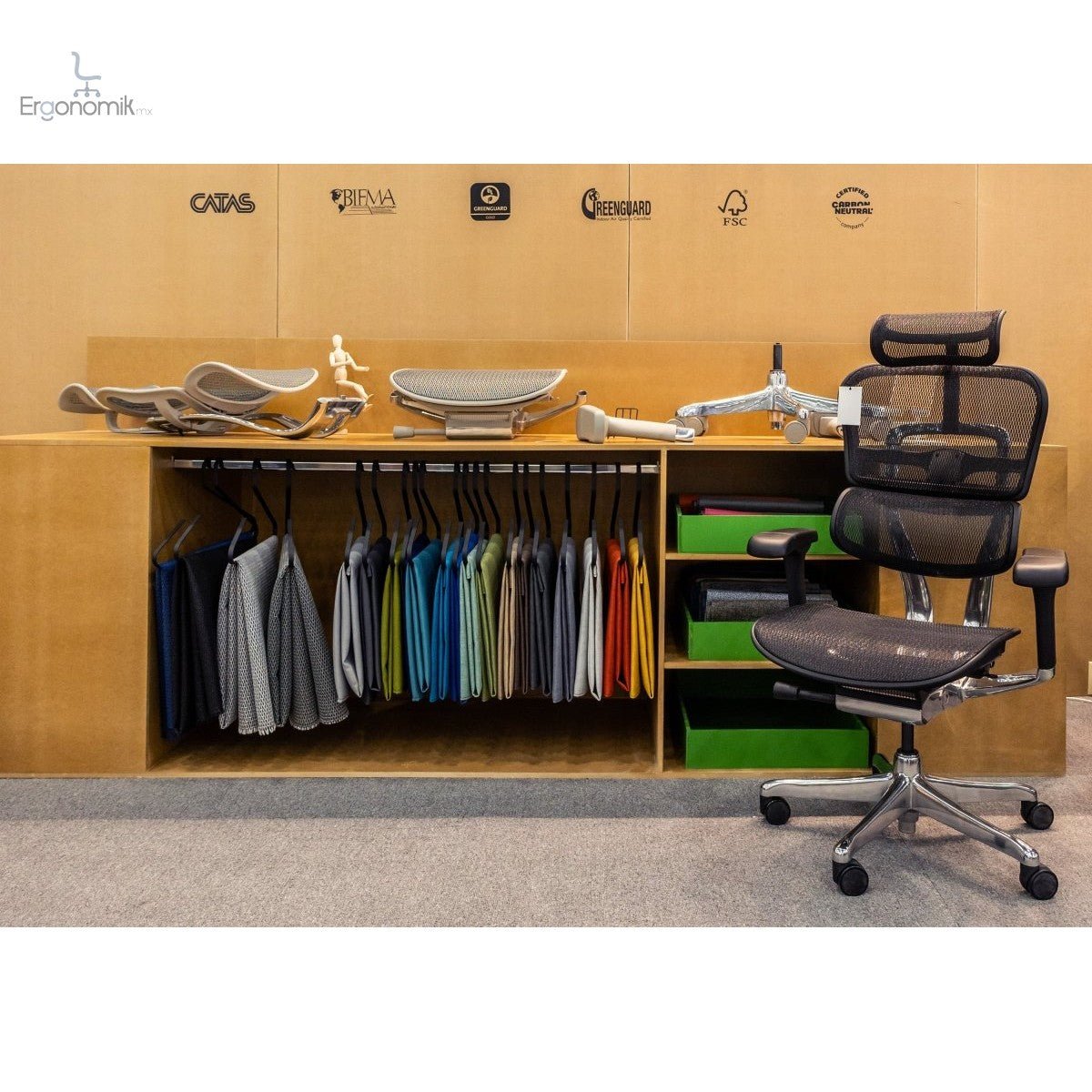 Silla Ejecutiva Ergohuman - Ergonomik silla de oficina Requiez