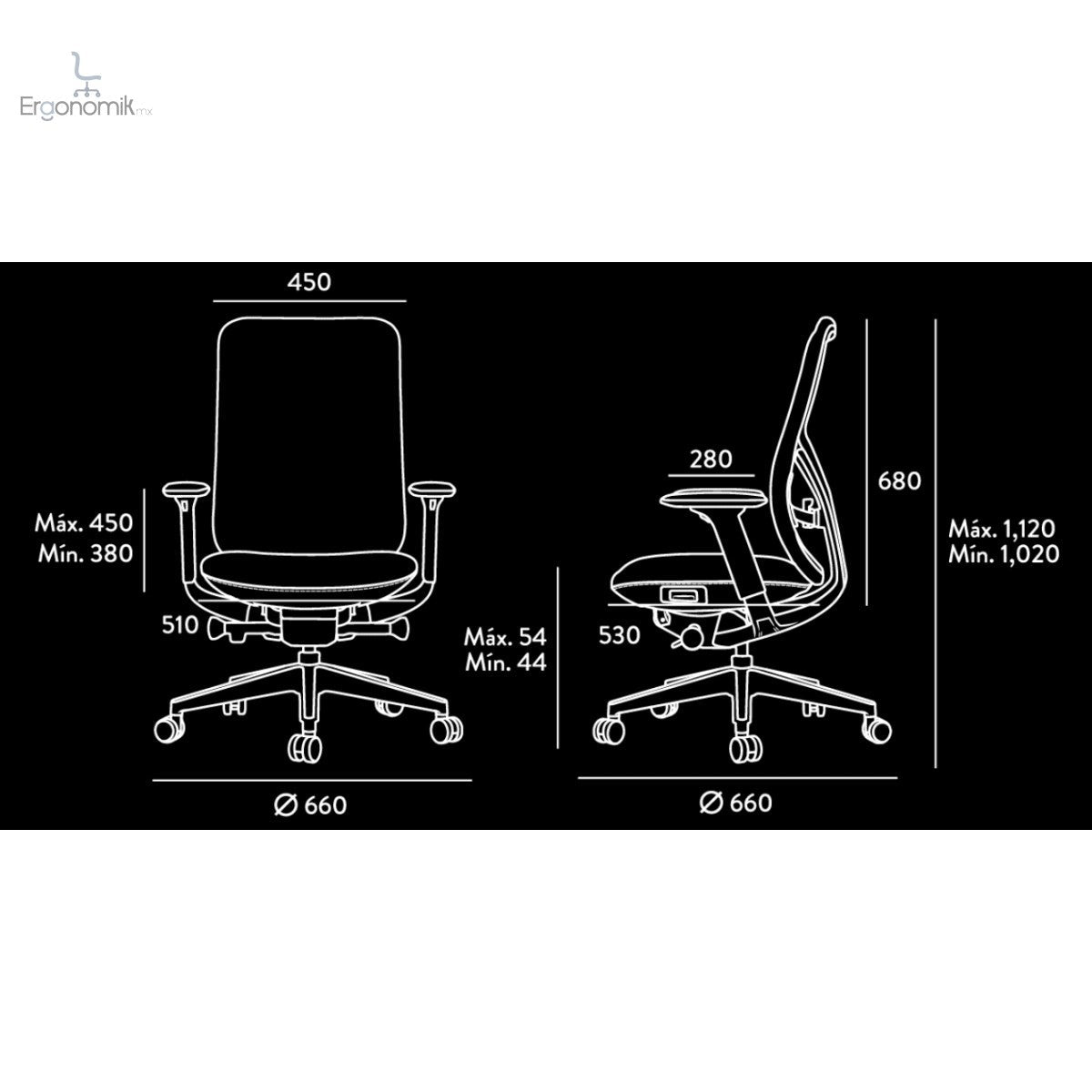 Silla Ejecutiva KHUDI - Ergonomik silla ejecutiva OFFIHO
