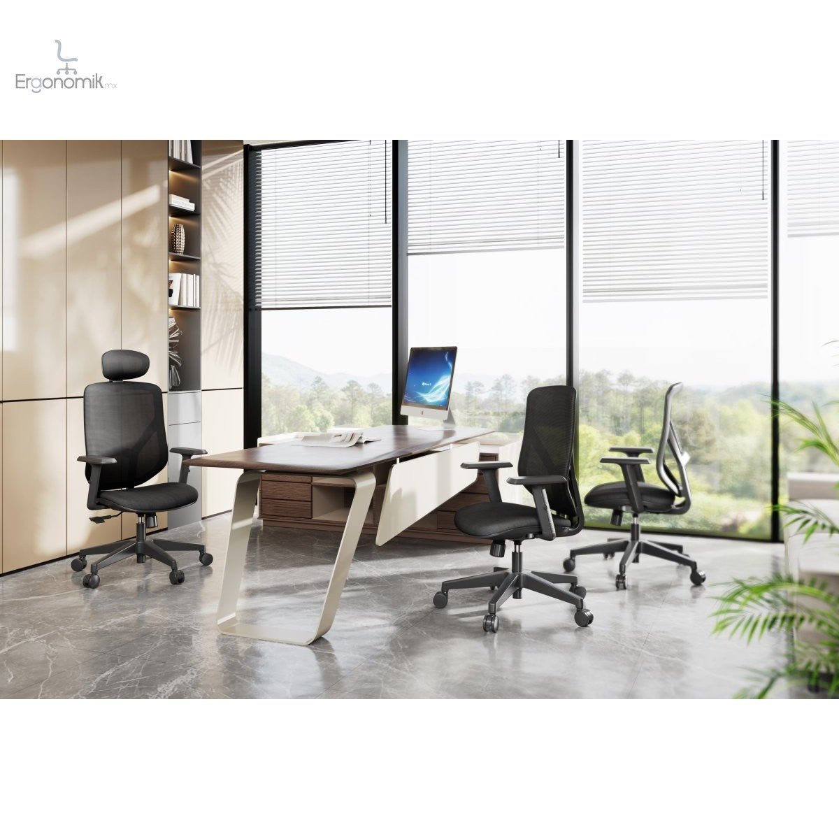 Silla Ejecutiva Leon - Ergonomik silla de oficina MEM