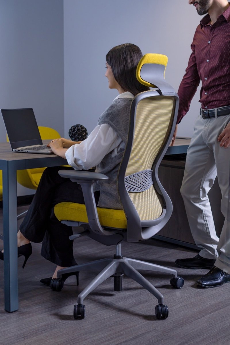Silla Ejecutiva Omega Respaldo Bajo - Ergonomik silla de oficina Office Class
