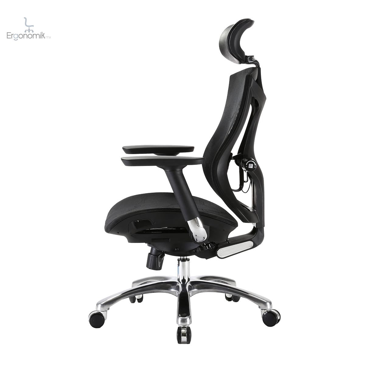 Silla Ejecutiva S1 Mesh Negro | Muebles ergonómicos en México | Ergonomik