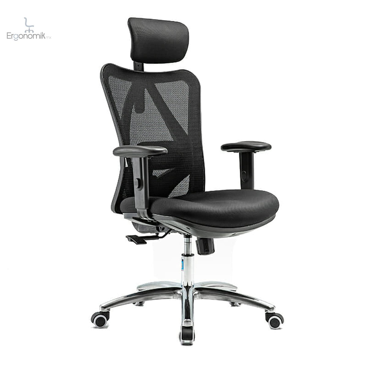 Silla Ejecutiva S18 Mesh Negro - Ergonomik silla ergonomica OFIK