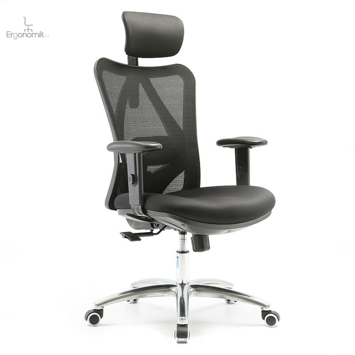 Silla Ejecutiva S18 Mesh Negro - Ergonomik silla ergonomica OFIK