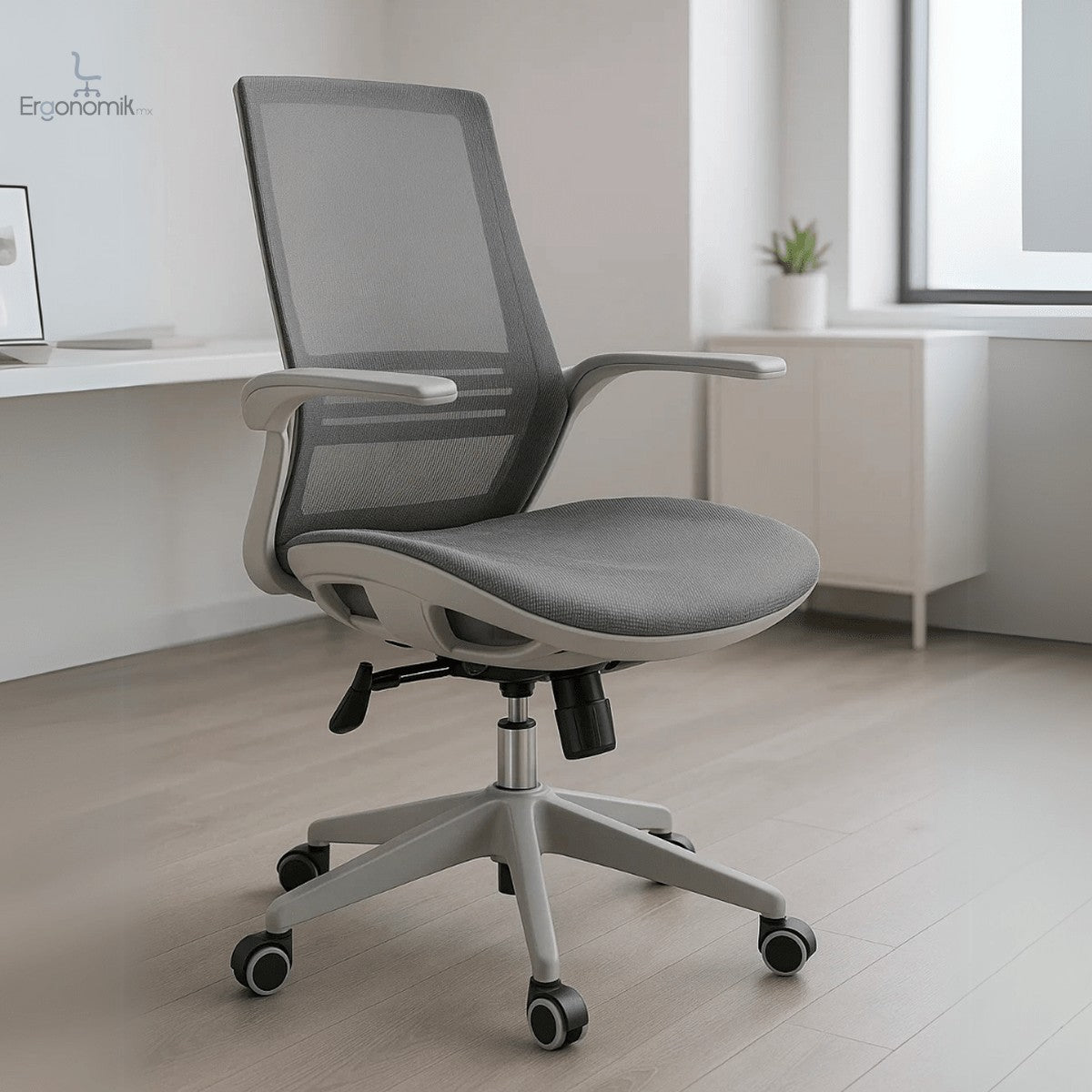 Silla Ejecutiva S59 Mesh Gris - Ergonomik silla ejecutiva Ofik