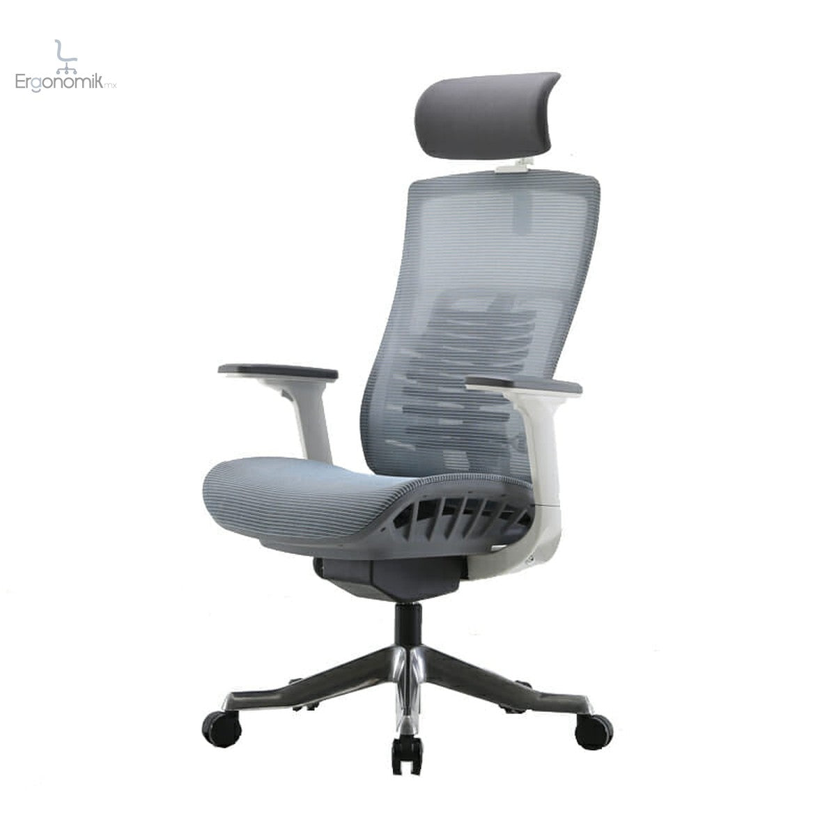 Silla Ejecutiva S93 Mesh Gris | Muebles ergonómicos en México | Ergonomik