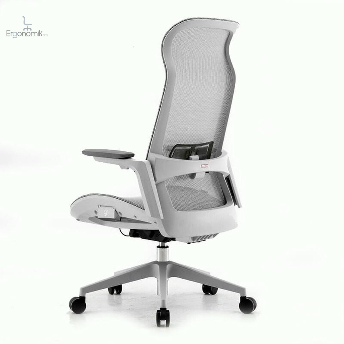 Silla Ejecutiva S98 Mesh Gris | Muebles ergonómicos en México | Ergonomik