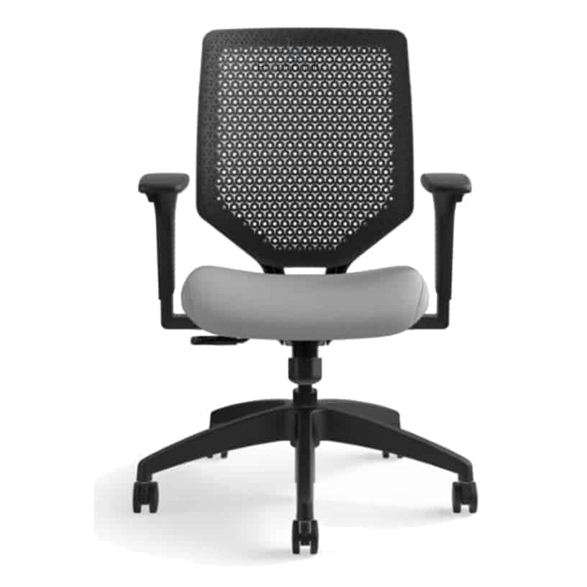 Silla Ejecutiva Solve Respaldo Negro/Asiento Gris c/b HSLVTMR.Y0.A.H.OS.CU22.NL.SB.T - Ergonomik silla ejecutiva OFIK