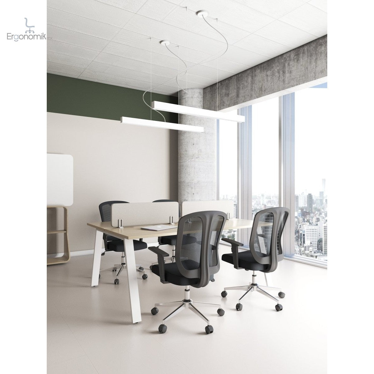 Silla Ejecutiva Wind - 2 Piezas - Ergonomik silla ejecutiva OFFIHO