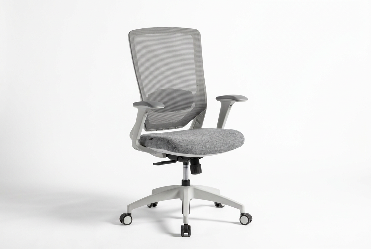 Silla Ergonómica Soul White Respaldo Alto