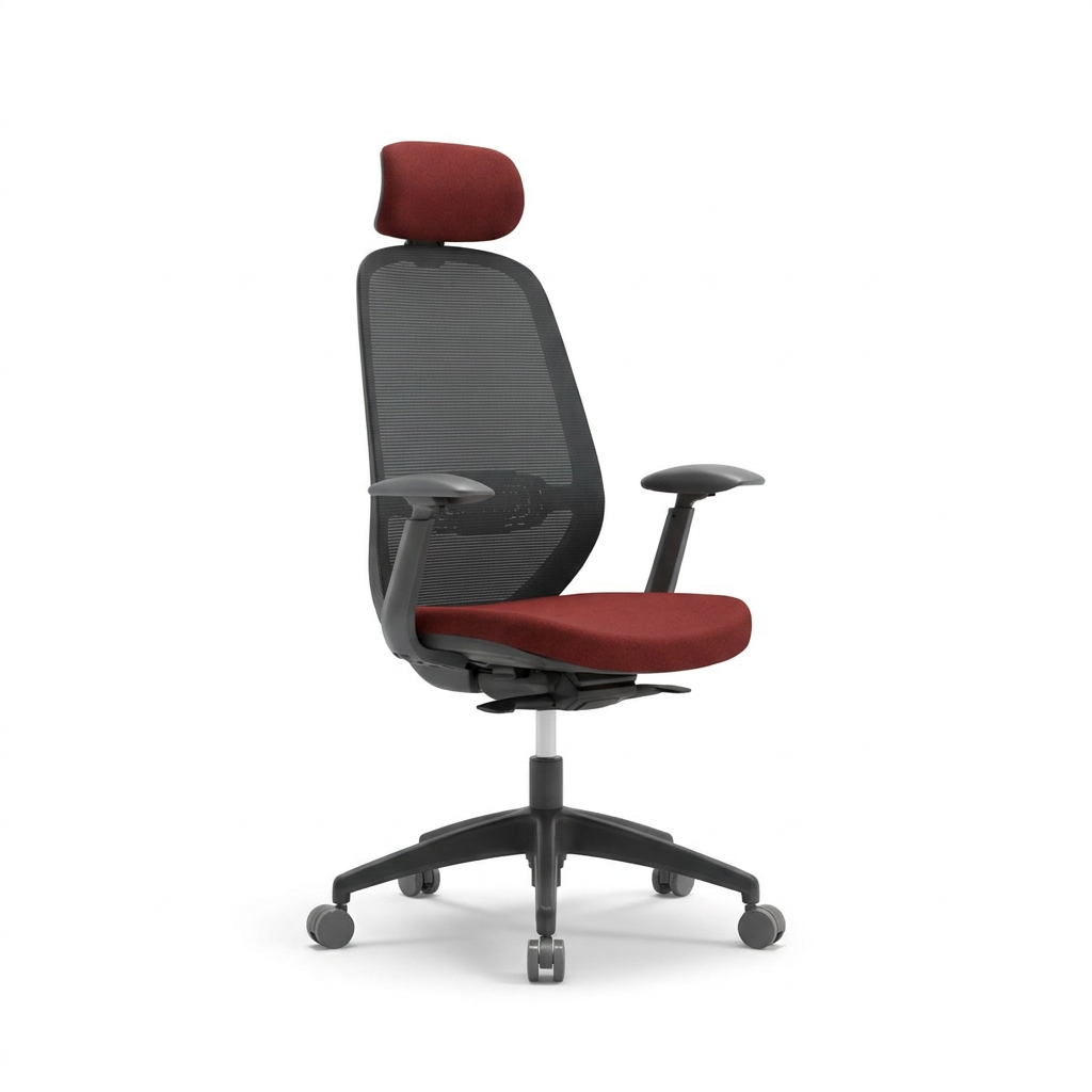 Silla Ergonómica Spirit Black Respaldo Bajo