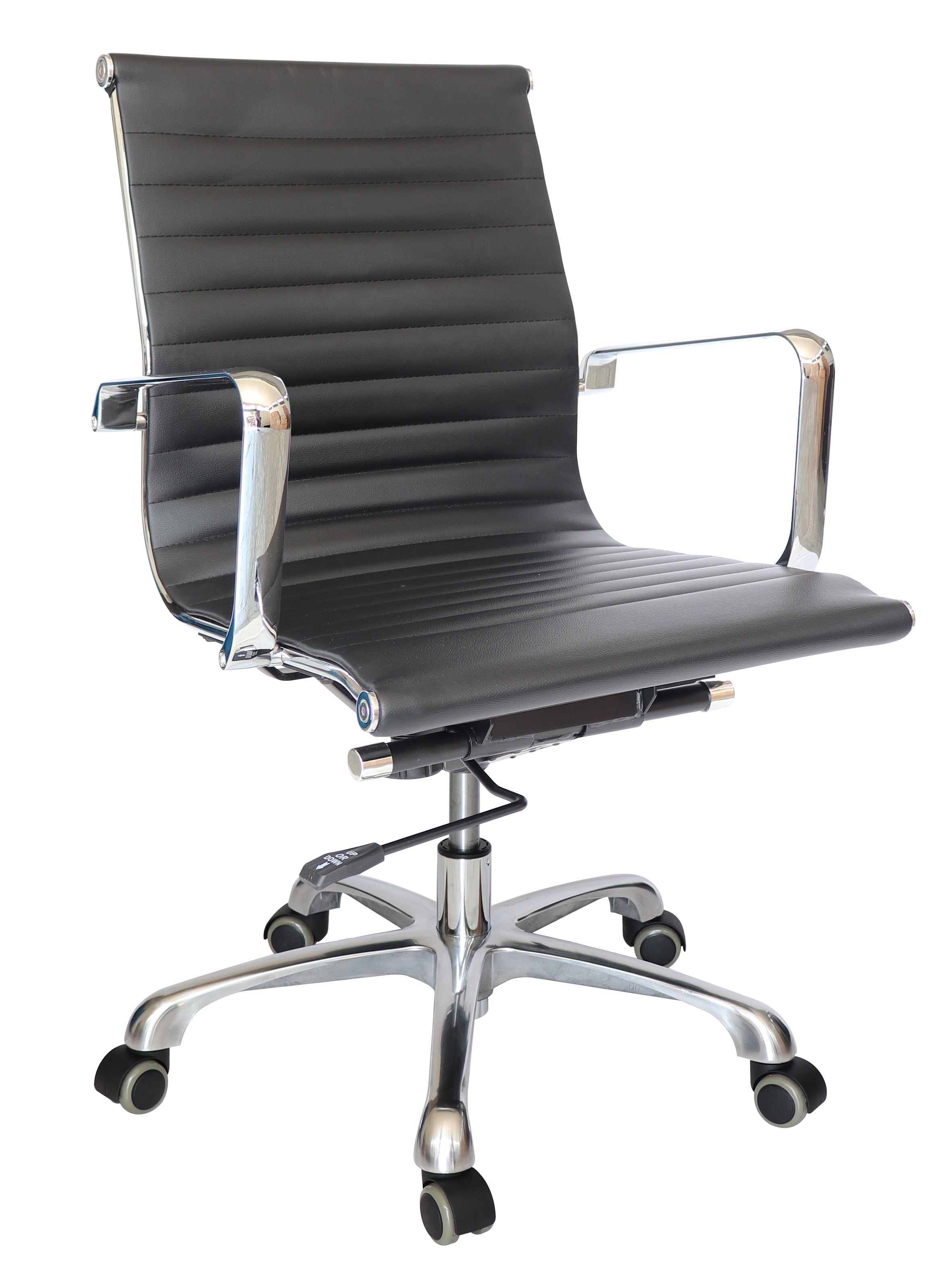 Silla Goetz Ejecutiva Vinipiel para oficina