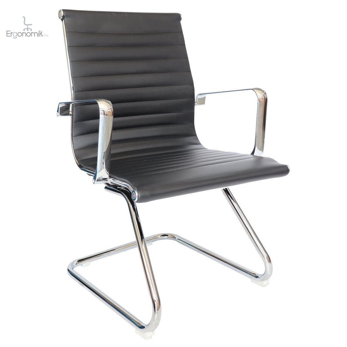 Silla Goetz Visita Vinipiel - 2 piezas - Ergonomik silla de visita OFFIHO