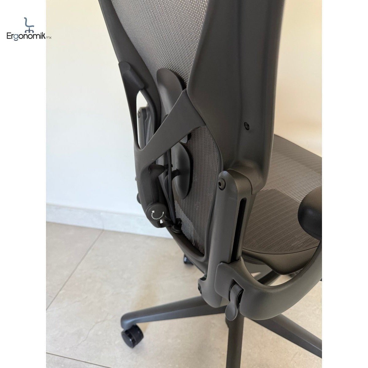 Silla Herman Miller Aeron B Grafito PostureFit Equipada - Nueva - Ergonomik silla ergonomica Herman Miller