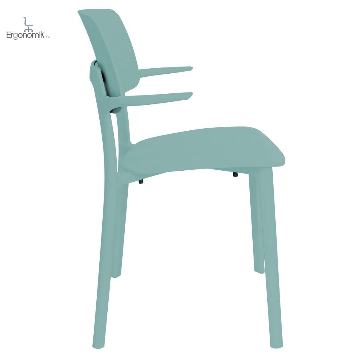 Silla Kin - 4 piezas - Ergonomik silla visita OFFIHO