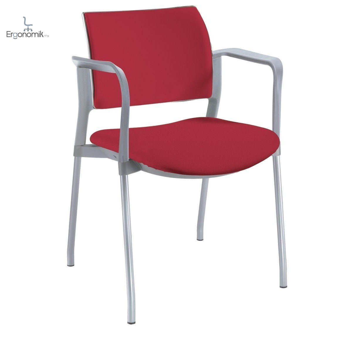 Silla Kyos Gris Tapizadas - Ergonomik silla operativa OFFIHO