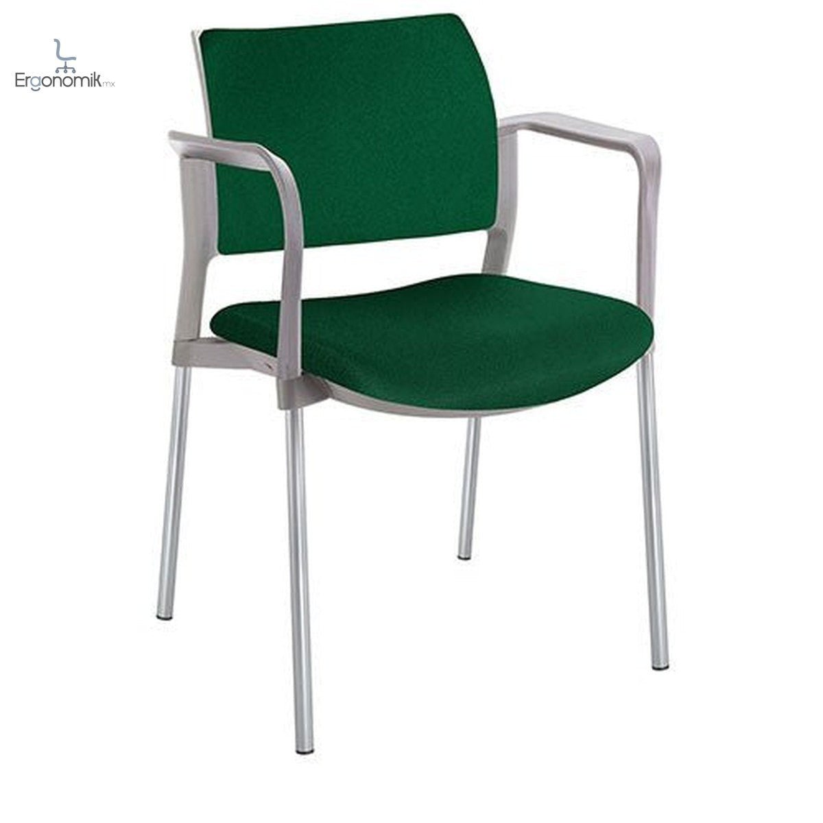 Silla Kyos Gris Tapizadas - Ergonomik silla operativa OFFIHO