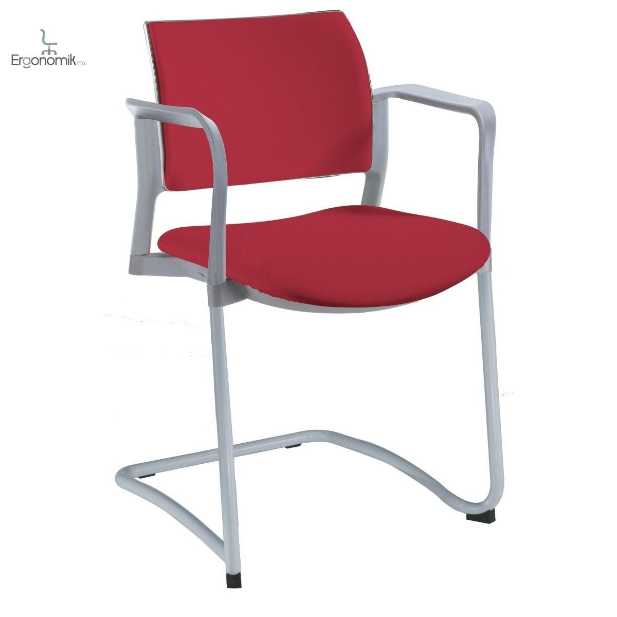 Silla Kyos Gris Tapizadas - Ergonomik silla operativa OFFIHO