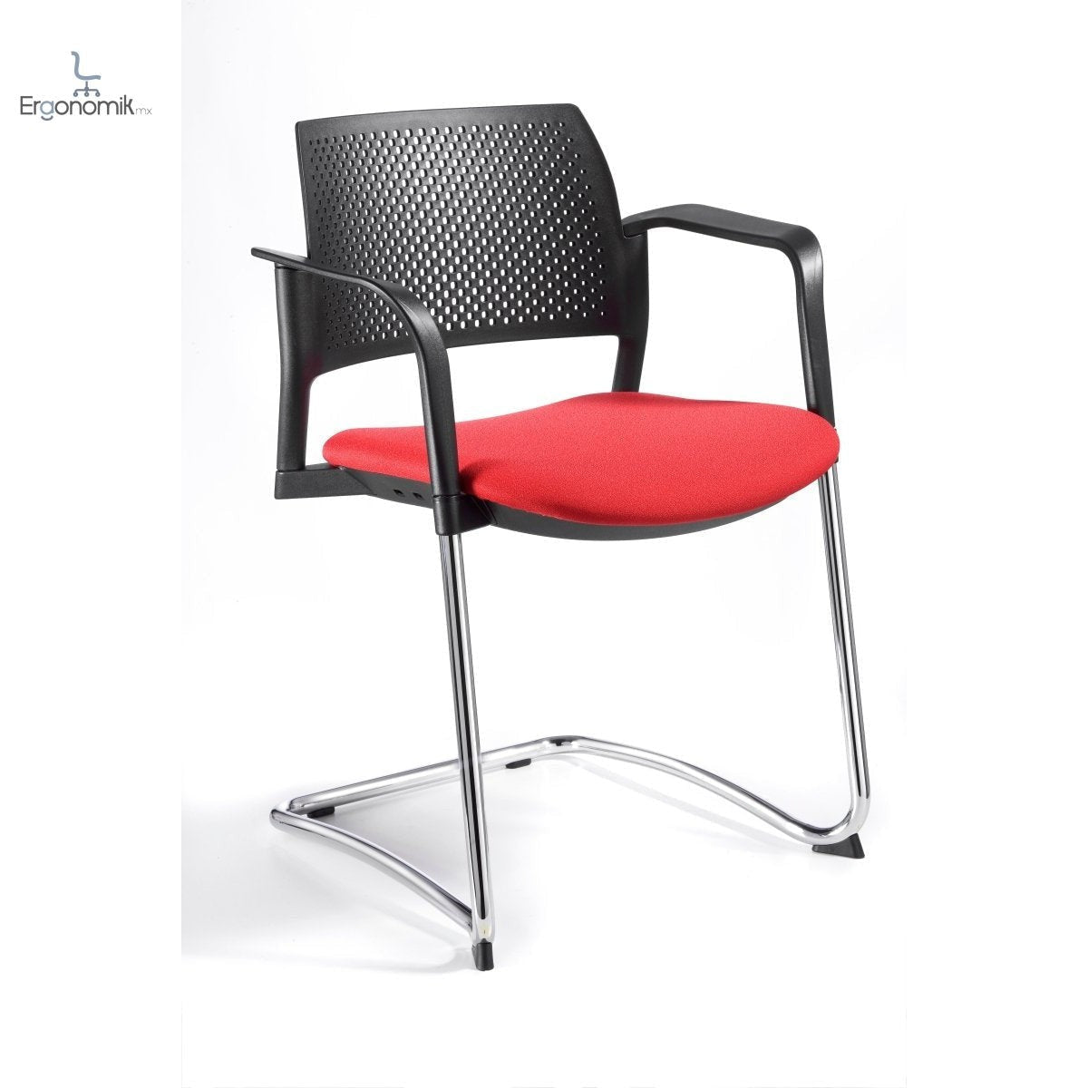 Silla Kyos Negro Semi Tapizadas - Ergonomik silla operativa OFFIHO
