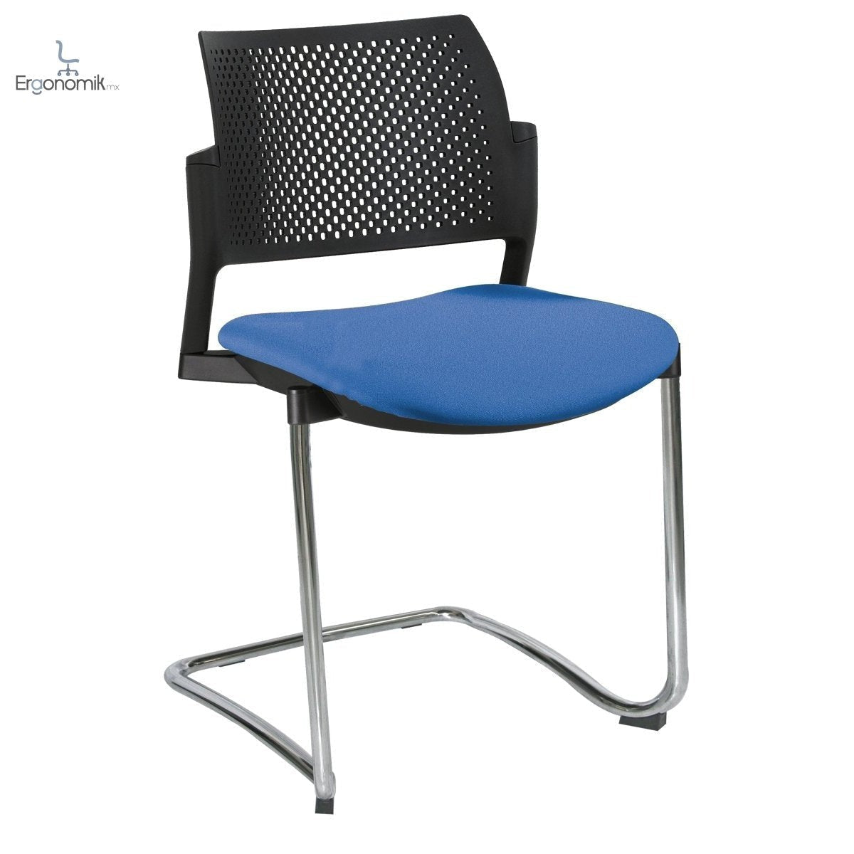 Silla Kyos Negro Semi Tapizadas - Ergonomik silla operativa OFFIHO