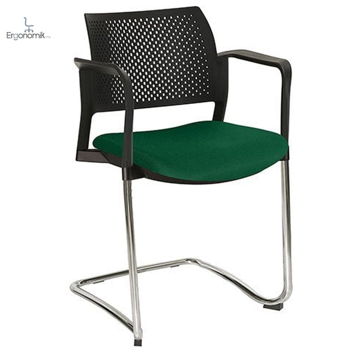 Silla Kyos Negro Semi Tapizadas - Ergonomik silla operativa OFFIHO