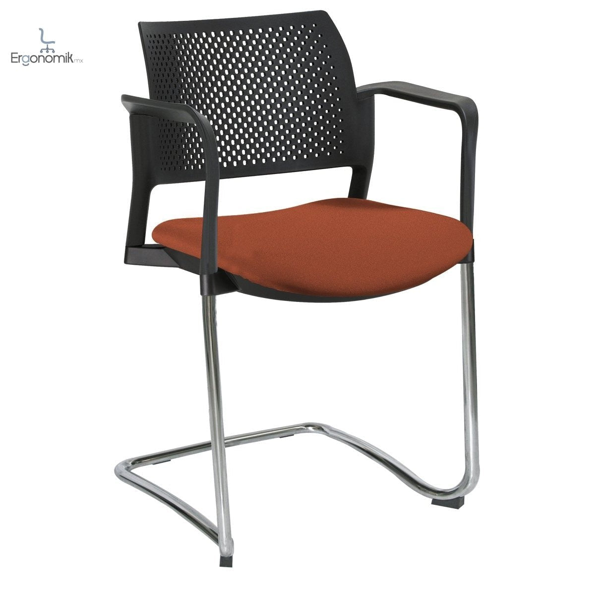 Silla Kyos Negro Semi Tapizadas - Ergonomik silla operativa OFFIHO